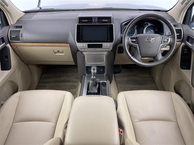 ランドクルーザープラド ＴＸ　Ｌパッケージ　サンルーフ　純正メモリナビ　フルセグＴＶ　トヨタセーフティセンス　パワーシート　レザーシート　シートヒーター　エアシート　前後コーナーセンサー　前後ドライブレコーダー　バックモニター　ＥＴＣ　禁煙車（2枚目）
