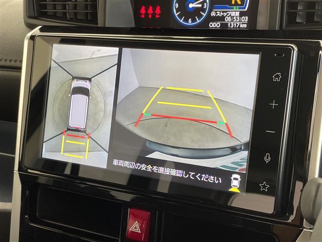 ルーミー カスタムＧ　純正ディスプレイオーディオ　衝突被害軽減ブレーキ　レーンキープアシスト　レーダークルーズコントロール　全方位モニター　前後ドライブレコーダー　前後コーナーセンサー　シートヒーター　レザー調シートカバー（4枚目）