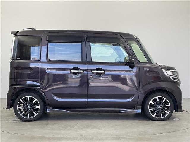 スペーシアカスタム ハイブリッドXSターボ 4WD 純正メモリナビ(BT/FM/AM/フルセグTV) 全周囲カメラ ステアリングスイッチ パドルシフト 両側パワースライドドア ハーフレザーシート シートヒーター サンシェード ウィンカーミラー(20枚目)