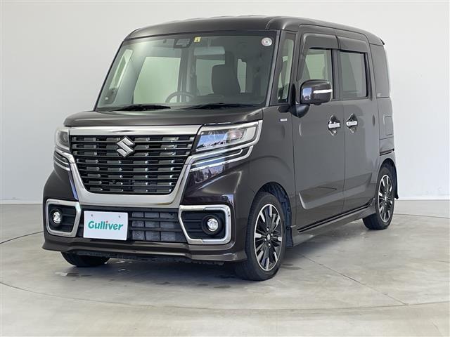 スペーシアカスタム ハイブリッドXSターボ 4WD 純正メモリナビ(BT/FM/AM/フルセグTV) 全周囲カメラ ステアリングスイッチ パドルシフト 両側パワースライドドア ハーフレザーシート シートヒーター サンシェード ウィンカーミラー(22枚目)