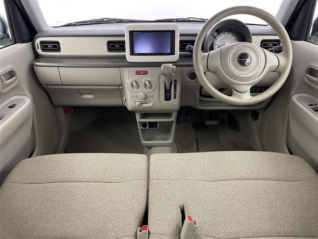 アルトラパン Ｇ　社外メモリナビ（ＢＴ／ＦＭ／ＡＭ／ワンセグＴＶ）　シートヒーター　ドライブレコーダー　ヘッドライトレベライザー　ドアバイザー　レーンキープアシスト　スペアキー　純正フロアマット（2枚目）