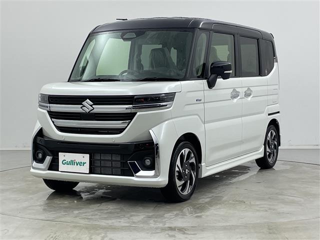 スペーシアカスタム ハイブリッドXS ステアリングヒーター 4WD クルーズコントロール追従 アラウンドビューモニター スペアキー1本 シートヒーター前席 LEDヘッドライト 衝突軽減ブレーキ レーンキープアシスト プッシュスタート(21枚目)