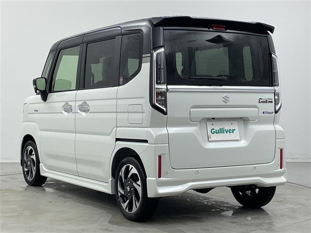 スペーシアカスタム ハイブリッドXS ステアリングヒーター 4WD クルーズコントロール追従 アラウンドビューモニター スペアキー1本 シートヒーター前席 LEDヘッドライト 衝突軽減ブレーキ レーンキープアシスト プッシュスタート(43枚目)