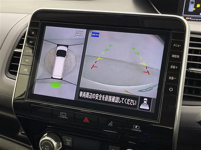 セレナ ｅ－パワー　ハイウェイスターＶ　プロパイロット　純正メモリナビ　セーフティパックＡ　衝突被害軽減ブレーキ　レーンキープアシスト　レーダークルーズコントロール　ブラインドスポットモニター　両側パワースライドドア　フリップダウンモニター（5枚目）