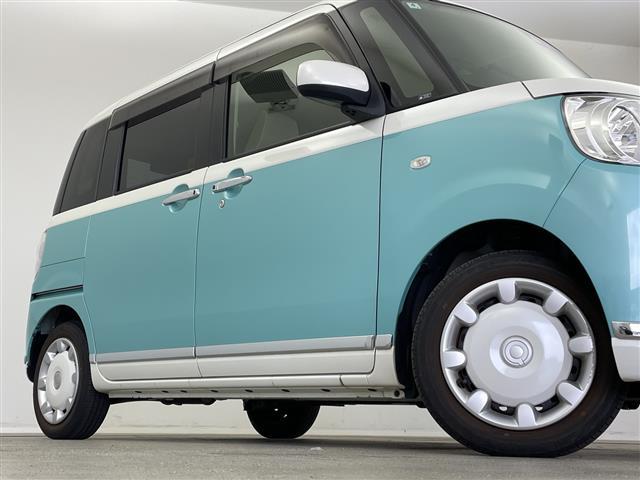 ムーヴキャンバス Xリミテッドメイクアップ SAIII 両側パワスラ 純正メモリナビ バックカメラ フルセグ 衝突軽減システム オートライト オートマチックハイビーム 純正前方ドラレコ アイドリングストップ 4WD フォグランプ 専用ホイールキャップ(15枚目)