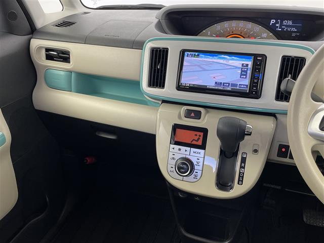 ムーヴキャンバス Xリミテッドメイクアップ SAIII 両側パワスラ 純正メモリナビ バックカメラ フルセグ 衝突軽減システム オートライト オートマチックハイビーム 純正前方ドラレコ アイドリングストップ 4WD フォグランプ 専用ホイールキャップ(26枚目)