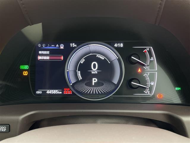 ＥＳ ＥＳ３００ｈ　バージョンＬ　純正ナビ　３眼ＬＥＤヘッドライト　ヘッドアップディスプレイ　シートヒーター　革シート　ＥＴＣ２．０　パワーシート　アラウンドビューモニター　ブラインドスポットモニター　純正アルミホイール　サンルーフ（3枚目）
