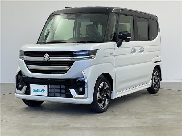 スペーシアカスタム ハイブリッドＸＳ　４ＷＤ　禁煙車　スズキコネクトナビ（ＢＴ／ＦＭ／ＡＭ／フルセグＴＶ）　全周囲カメラ　ステアリングスイッチ　ステアリングヒーター　ハーフレザーシート　シートヒーター　両側パワースライドドア（20枚目）