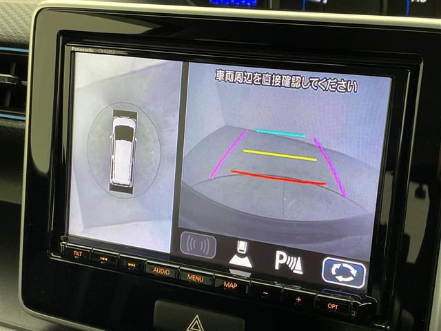 ワゴンR ハイブリッドFZ 純正SDナビ アラウンドビューモニター フルセグ 純正ビルトインETC 純正前後ドライブレコーダー レーンキープアシスト 後方コーナーセンサー 衝突軽減システム D席シートヒーター オートライト(4枚目)