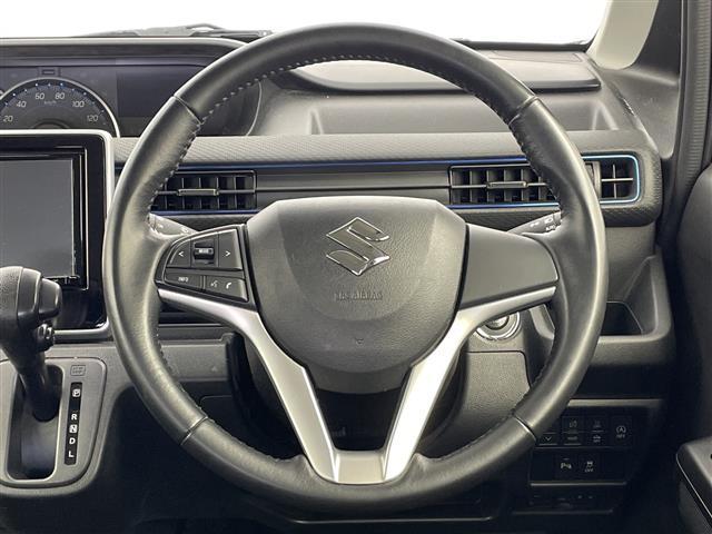 ワゴンR ハイブリッドFZ 純正SDナビ アラウンドビューモニター フルセグ 純正ビルトインETC 純正前後ドライブレコーダー レーンキープアシスト 後方コーナーセンサー 衝突軽減システム D席シートヒーター オートライト(7枚目)