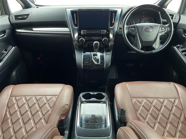 アルファード 2.5S Aパッケージ タイプブラック アルパイン11インチナビ フルセグTV 12.8インチフリップダウンモニター プリクラッシュセーフティ 両側パワースライドドア パワーバックドア レーダークルーズコントロール バックモニター(2枚目)