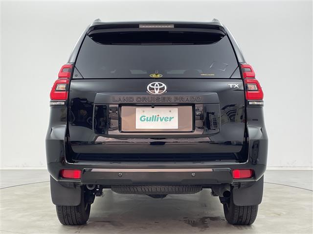 ランドクルーザープラド TX Lパッケージ マットブラックエディション プリクラッシュセーフティ/レーダークルーズコントロール/レーンディパーチャーアラート/パーキングサポートブレーキ/ロードサインアシスト/サンルーフ/ベージュ革シート/エアシート/シートヒーター(19枚目)