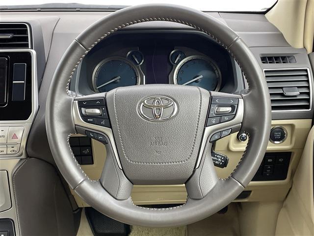 ランドクルーザープラド TX Lパッケージ マットブラックエディション プリクラッシュセーフティ/レーダークルーズコントロール/レーンディパーチャーアラート/パーキングサポートブレーキ/ロードサインアシスト/サンルーフ/ベージュ革シート/エアシート/シートヒーター(42枚目)