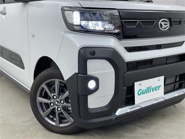 タント ファンクロス 4WD/衝突軽減ブレーキ/両側パワースライドドア/コーナーセンサー/前席シートヒーター/オートライト/オートハイビーム/LEDヘッドライト/プッシュスタート/オートブレーキホールド(10枚目)