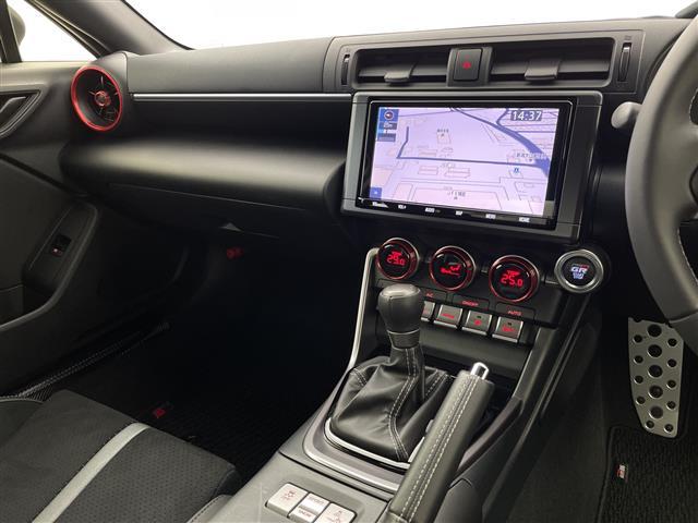 GR86 RZ 純正9インチナビ(AM/FM/CD/DVD/SD/USB/BT) フルセグTV バックカメラ 追従式クルーズコントロール 後側方警戒支援システム オートライト LEDヘッドライト ハーフレザーシート(25枚目)