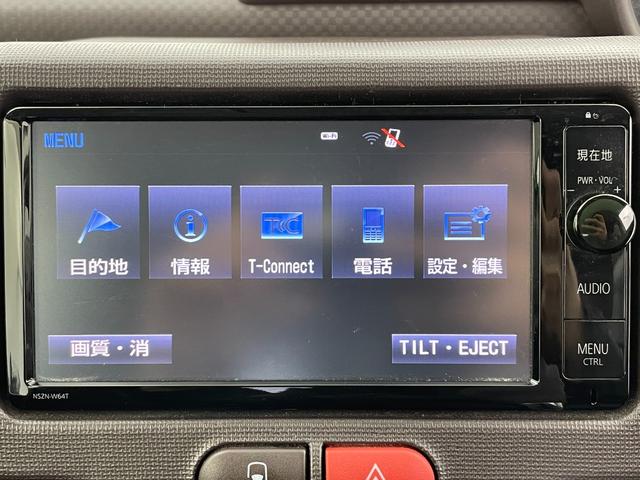 Ｆ　純正ＳＤナビ（フルセグテレビ／ＣＤ／ＤＶＤ／Ｂｌｕｅｔｏｏｔｈ）バックカメラ　ＥＴＣ　前方ドライブレコーダー　電動格納ミラー　片側パワースライドドア　純正フロアマット　純正ホイールキャップ　スペアキー(6枚目)