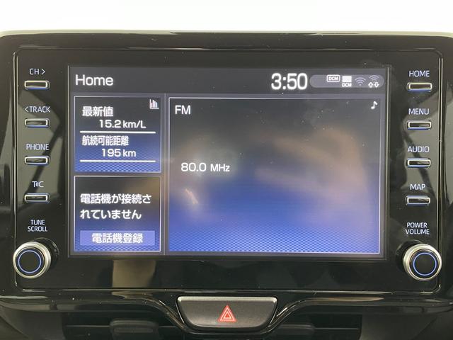 ヤリスクロス Ｚ　純正ディスプレイオーディオ（ＡＭ、ＦＭ、ＢＴ、ＭｉｒａＣａｓｔ）　パノラマビューモニター　追従式クルーズコントロール　ブラインドスポットモニター　クリアランスソナー　コーナーセンサー（5枚目）