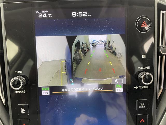 レヴォーグ ＳＴＩスポーツ　ＥＸ　４ＷＤ　純正ナビ　フルセグＴＶ　バック／フロント／サイドカメラ　プリクラッシュブレーキ　追従機能付クルーズコントロール　レーンキープアシスト　オートＬＥＤヘッドライト　フォグランプ　クリアランスソナー（4枚目）