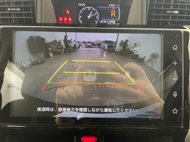 ルーミー カスタムＧ　純正９型ディスプレイオーディオ　バックカメラ　両側パワースライドドア　衝突被害軽減システム　レーダークルーズコントロール　コーナーセンサー　横滑り防止装置　純正アルミホイール　オートＬＥＤライト（6枚目）