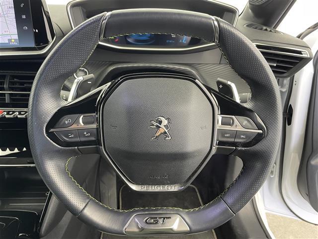 208 GT 純正ナビ アラウンドビューモニター 衝突被害軽減ブレーキ アダプティブクルーズコントロール レーンキープアシスト オートLEDヘッドライト クリアランスソナー ハーフレザーシート 前席シートヒーター(8枚目)