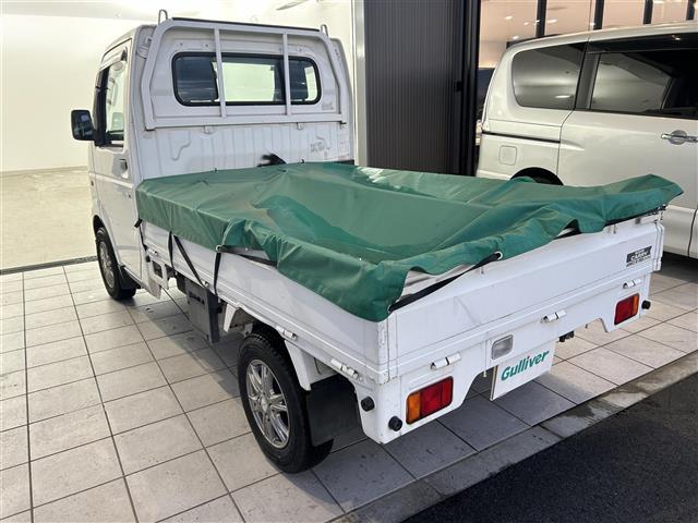 キャリイトラック ベースグレード 4WD カーオーディオ(AM/FM/CD/AUX/USB) ヘッドライトレベライザー 社外12インチAW エアコン パワーステアリング(3枚目)