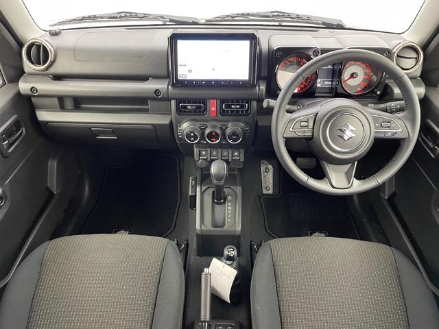 ジムニーノマド FC 社外9型ナビ バックカメラ ドライブレコーダー ETC シートヒーター 衝突被害軽減システム レーダークルーズコントロール コーナーセンサー 純正アルミホイール 純正フロアマット ミラーヒーター(2枚目)