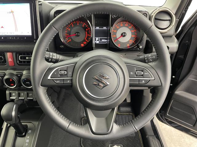 ジムニーノマド FC 社外9型ナビ バックカメラ ドライブレコーダー ETC シートヒーター 衝突被害軽減システム レーダークルーズコントロール コーナーセンサー 純正アルミホイール 純正フロアマット ミラーヒーター(10枚目)