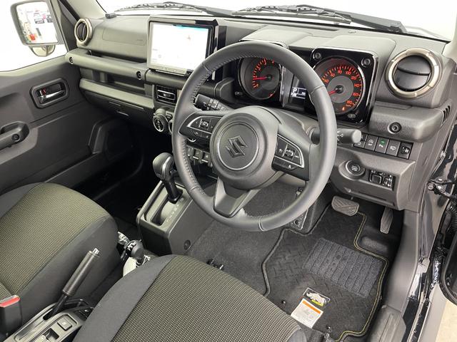 ジムニーノマド FC 社外9型ナビ バックカメラ ドライブレコーダー ETC シートヒーター 衝突被害軽減システム レーダークルーズコントロール コーナーセンサー 純正アルミホイール 純正フロアマット ミラーヒーター(24枚目)