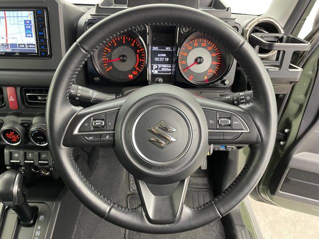 ジムニーシエラ JC 純正ナビ(KXM-E504W)(CD DVD フルセグTV bluetooth) バックカメラ ETC 衝突軽減ブレーキ レーンキープ 前席シートヒーター クルコン スマートキー LED スペアキー(10枚目)