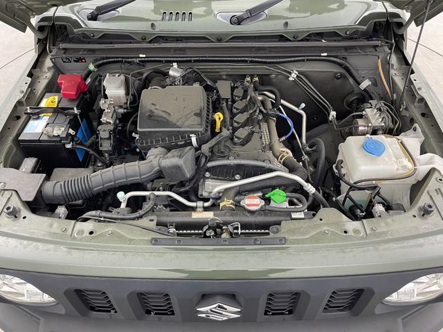 ジムニーシエラ JC 純正ナビ(KXM-E504W)(CD DVD フルセグTV bluetooth) バックカメラ ETC 衝突軽減ブレーキ レーンキープ 前席シートヒーター クルコン スマートキー LED スペアキー(61枚目)