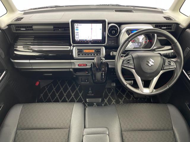 スペーシアカスタム ハイブリッドXSターボ ワンオーナー 社外ナビ TV アラウンドビューモニター ヘッドアップディスプレイ 両側パワースライドドア 衝突被害軽減ブレーキ クルーズコントロール レーンキープアシスト オートマチックハイビーム(2枚目)