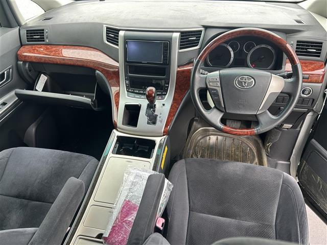 ヴェルファイア 2.4Z プラチナムセレクション 社外ナビ フルセグTV バックカメラ アルパインフリップダウンモニター サンルーフ 両側パワースライドドア オートHIDヘッドライト クリアランスソナー 横滑り防止装置 ETC スマートキー×2(2枚目)