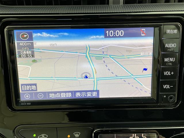 アクア クロスオーバー　グラム　ワンオーナー　純正ＳＤナビ（ＡＭ、ＦＭ、　ＣＤ、ＢＴ、ＳＤ、ＡＵＸ）　ワンセグＴＶ　車外カメラ（バック、フロント、サイド、全方位）　衝突軽減システム　レーンキープアシスト　コーナーセンサー　ドラレコ（7枚目）