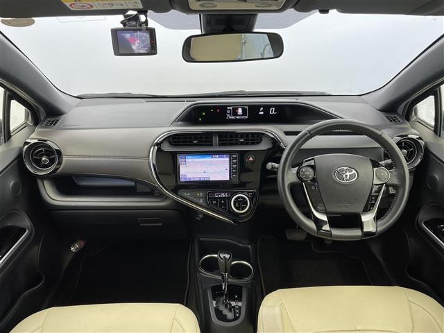 アクア クロスオーバー　グラム　ワンオーナー　純正ＳＤナビ（ＡＭ、ＦＭ、　ＣＤ、ＢＴ、ＳＤ、ＡＵＸ）　ワンセグＴＶ　車外カメラ（バック、フロント、サイド、全方位）　衝突軽減システム　レーンキープアシスト　コーナーセンサー　ドラレコ（42枚目）