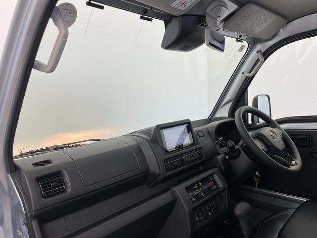 ハイゼットトラック ローダンプ 電動モーター式 社外ナビ オートハロゲンライト 衝突被害軽減システム コーナーセンサー 横滑り防止装置 アイドリングストップ デフロック スペアキー ACエアコン 保証書 取扱説明書 BT フルセグ(27枚目)