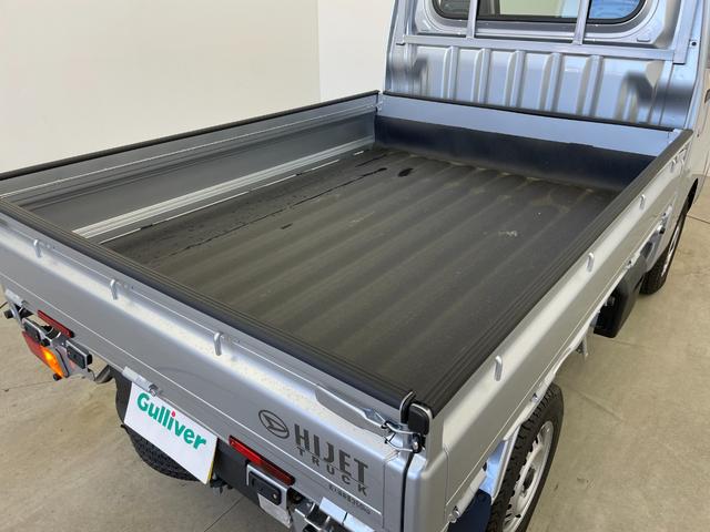 ハイゼットトラック ローダンプ 電動モーター式 社外ナビ オートハロゲンライト 衝突被害軽減システム コーナーセンサー 横滑り防止装置 アイドリングストップ デフロック スペアキー ACエアコン 保証書 取扱説明書 BT フルセグ(35枚目)