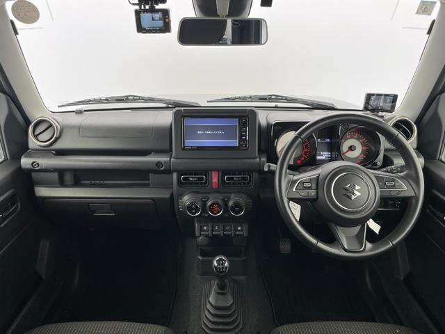 ジムニー XC 社外ナビ ドライブレコーダー ETC シートヒーター 衝突被害軽減システム クルーズコントロール レーンキープアシスト 横滑り防止装置 オートLEDライト 純正アルミホイール ステアリングスイッチ(2枚目)