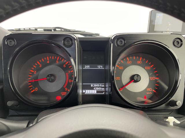 ジムニー XC 社外ナビ ドライブレコーダー ETC シートヒーター 衝突被害軽減システム クルーズコントロール レーンキープアシスト 横滑り防止装置 オートLEDライト 純正アルミホイール ステアリングスイッチ(12枚目)