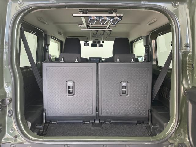 ジムニー XC 社外ナビ ドライブレコーダー ETC シートヒーター 衝突被害軽減システム クルーズコントロール レーンキープアシスト 横滑り防止装置 オートLEDライト 純正アルミホイール ステアリングスイッチ(37枚目)