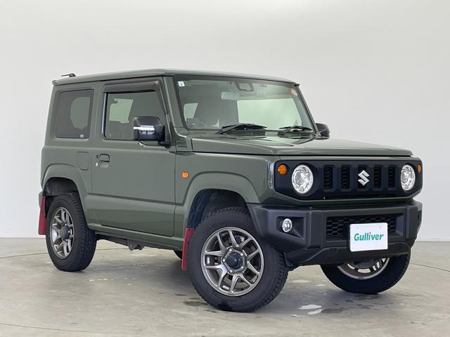 ジムニー XC 社外ナビ ドライブレコーダー ETC シートヒーター 衝突被害軽減システム クルーズコントロール レーンキープアシスト 横滑り防止装置 オートLEDライト 純正アルミホイール ステアリングスイッチ(44枚目)