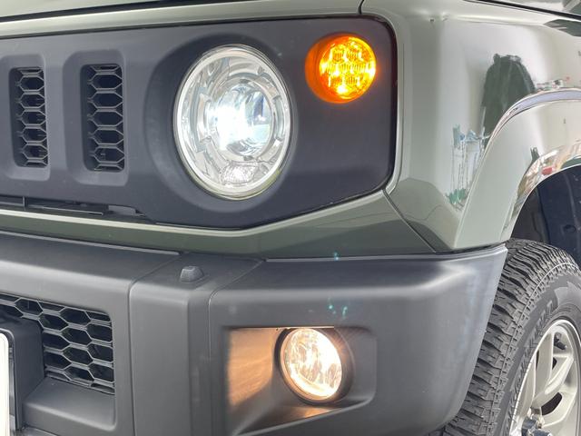 ジムニー XC 社外ナビ ドライブレコーダー ETC シートヒーター 衝突被害軽減システム クルーズコントロール レーンキープアシスト 横滑り防止装置 オートLEDライト 純正アルミホイール ステアリングスイッチ(50枚目)