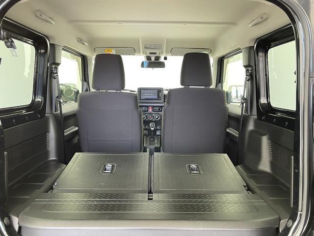 ジムニーシエラ JC 社外ナビ バックカメラ シートヒーター 衝突被害軽減システム レーンキープアシスト 横滑り防止装置 オートLEDライト フォグライト 純正アルミホイール 純正フロアマット ステアリングスイッチ AAC(37枚目)