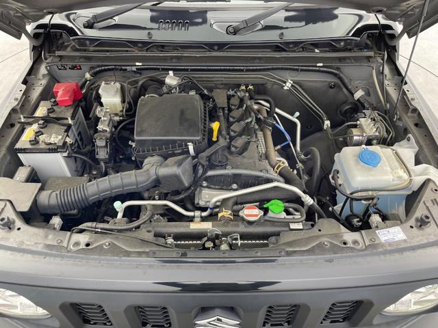 ジムニーシエラ JC 社外ナビ バックカメラ シートヒーター 衝突被害軽減システム レーンキープアシスト 横滑り防止装置 オートLEDライト フォグライト 純正アルミホイール 純正フロアマット ステアリングスイッチ AAC(62枚目)