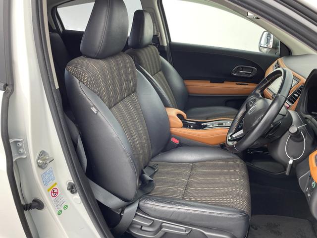 ヴェゼル ハイブリッドＺ　純正ナビ　フルセグＴＶ　バックカメラ　寒冷地仕様　衝突被害軽減ブレーキ　クルーズコントロール　オートＬＥＤヘッドライト　横滑り防止装置　ハーフレザーシート　シートヒーター　ＥＴＣ　ドライブレコーダー（19枚目）