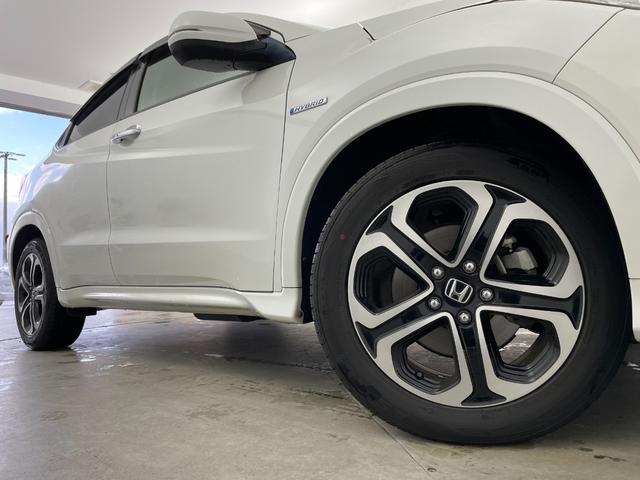 ヴェゼル ハイブリッドＺ　純正ナビ　フルセグＴＶ　バックカメラ　寒冷地仕様　衝突被害軽減ブレーキ　クルーズコントロール　オートＬＥＤヘッドライト　横滑り防止装置　ハーフレザーシート　シートヒーター　ＥＴＣ　ドライブレコーダー（55枚目）