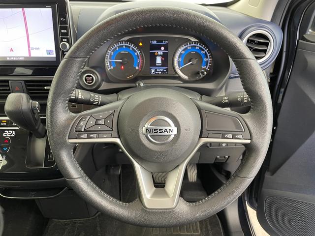 デイズ ハイウェイスター　Ｇターボ　ワンオーナー　純正ナビ　フルセグＴＶ　バックカメラ　社外ＡＷ付き冬タイヤ積込　衝突被害軽減ブレーキ　オートＬＥＤヘッドライト　コーナーセンサー前後　横滑り防止装置　スマートキー×２　プッシュスタート（9枚目）