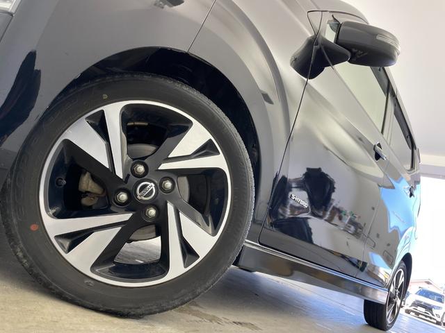 デイズ ハイウェイスター　Ｇターボ　ワンオーナー　純正ナビ　フルセグＴＶ　バックカメラ　社外ＡＷ付き冬タイヤ積込　衝突被害軽減ブレーキ　オートＬＥＤヘッドライト　コーナーセンサー前後　横滑り防止装置　スマートキー×２　プッシュスタート（57枚目）