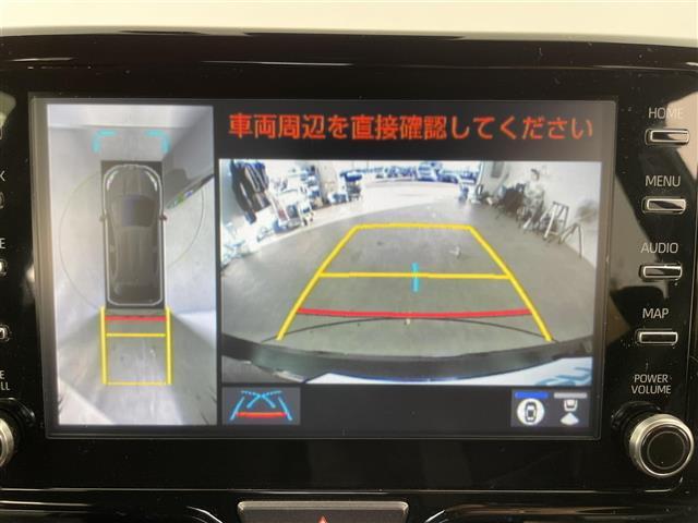 ヤリス ハイブリッドＺ　純正ディスプレイオーディオ　全方位カメラ　ドライブレコーダー　ＥＴＣ　シートヒーター　ハンドルヒーター　ブラインドスポットモニター　トヨタセーフティセンス　コーナーセンサー　モデリスタアルミホイール（4枚目）