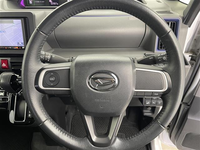 タント カスタムＲＳ　社外ナビ　バックカメラ　両側パワースライドドア　衝突被害軽減ブレーキ　レーンキープアシスト　オートマチックハイビーム　ＬＥＤヘッドライト　コーナーセンサー前後　ハーフレザーシート　ドラレコ　ＥＴＣ（8枚目）