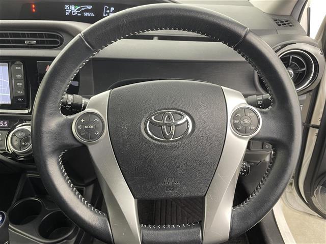 アクア Ｇ　ワンオーナー　純正ＳＤナビ（ＮＳＺＴ－Ｗ６４）（ＡＭ／ＦＭ／ＣＤ／ＤＶＤ／ＢＴ）　バックカメラ　衝突軽減システム　レーンキープアシスト　横滑り防止装置　盗難防止装置　ＥＴＣ　フロアマット純正（9枚目）